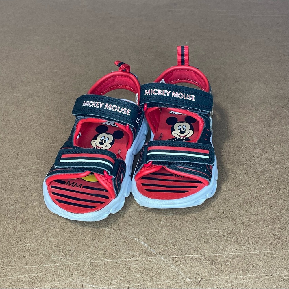 Kids Sandals - Red and Black